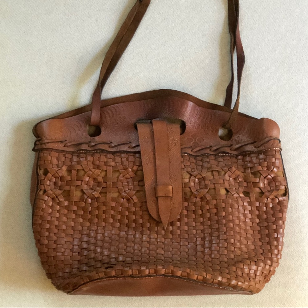 Woven Patricia Nash Shoulder Bag